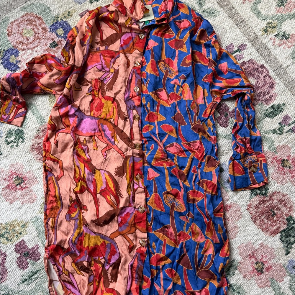FARM Rio Colorful Floral Shirt - Picture 2 of 2